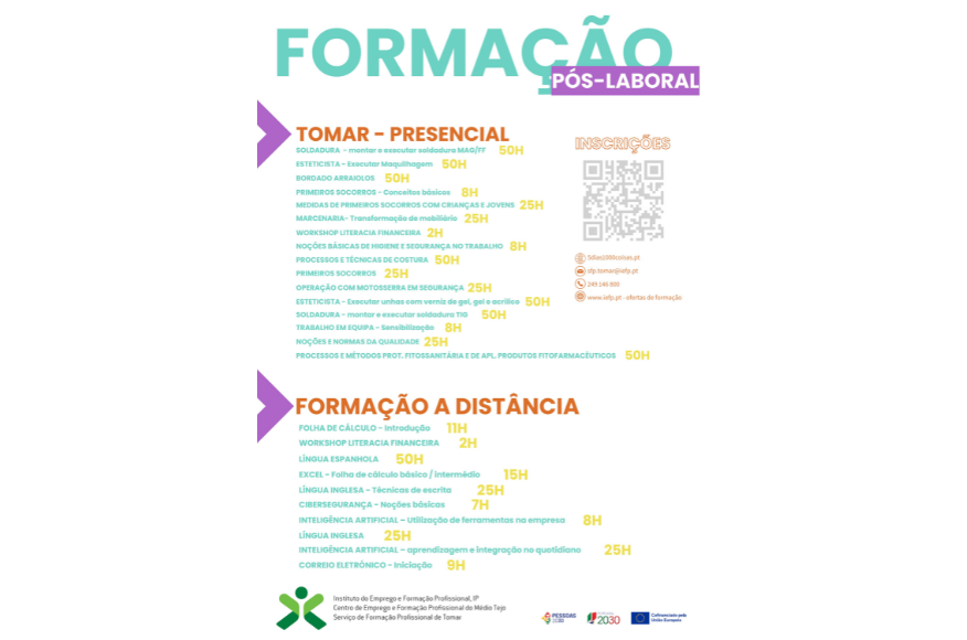 Est&atilde;o abertas inscri&ccedil;&otilde;es para Forma&ccedil;&atilde;o P&oacute;s-Laboral