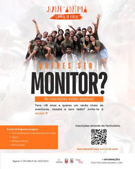 JUNT&rsquo;ANIMA 2026 | FORMA&Ccedil;&Atilde;O DE MONITORES