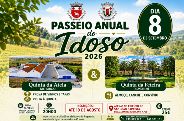 PASSEIO ANUAL DO IDOSO 2026