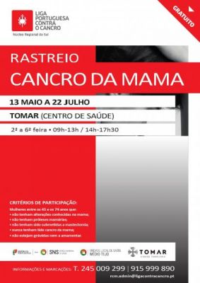 Rastreio Gratuito do Cancro da Mama em Tomar
