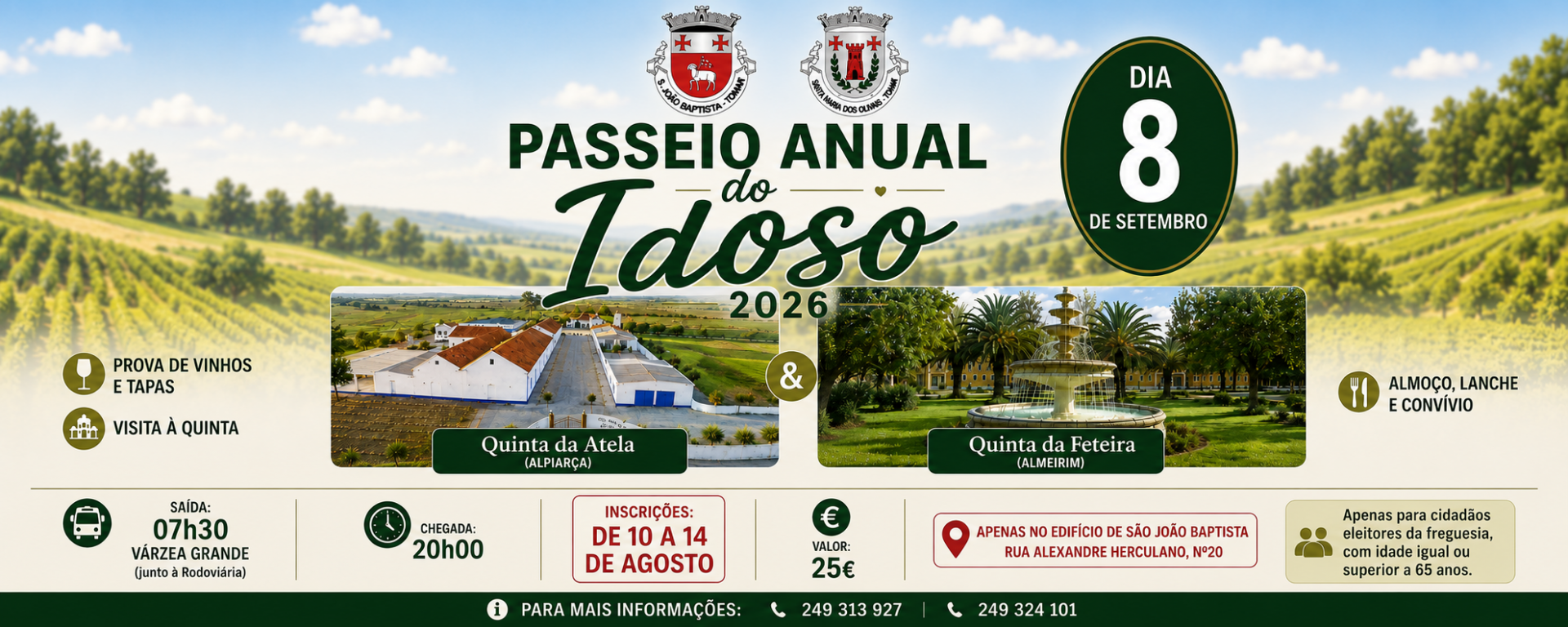 Passeio Anual do Idoso 2026